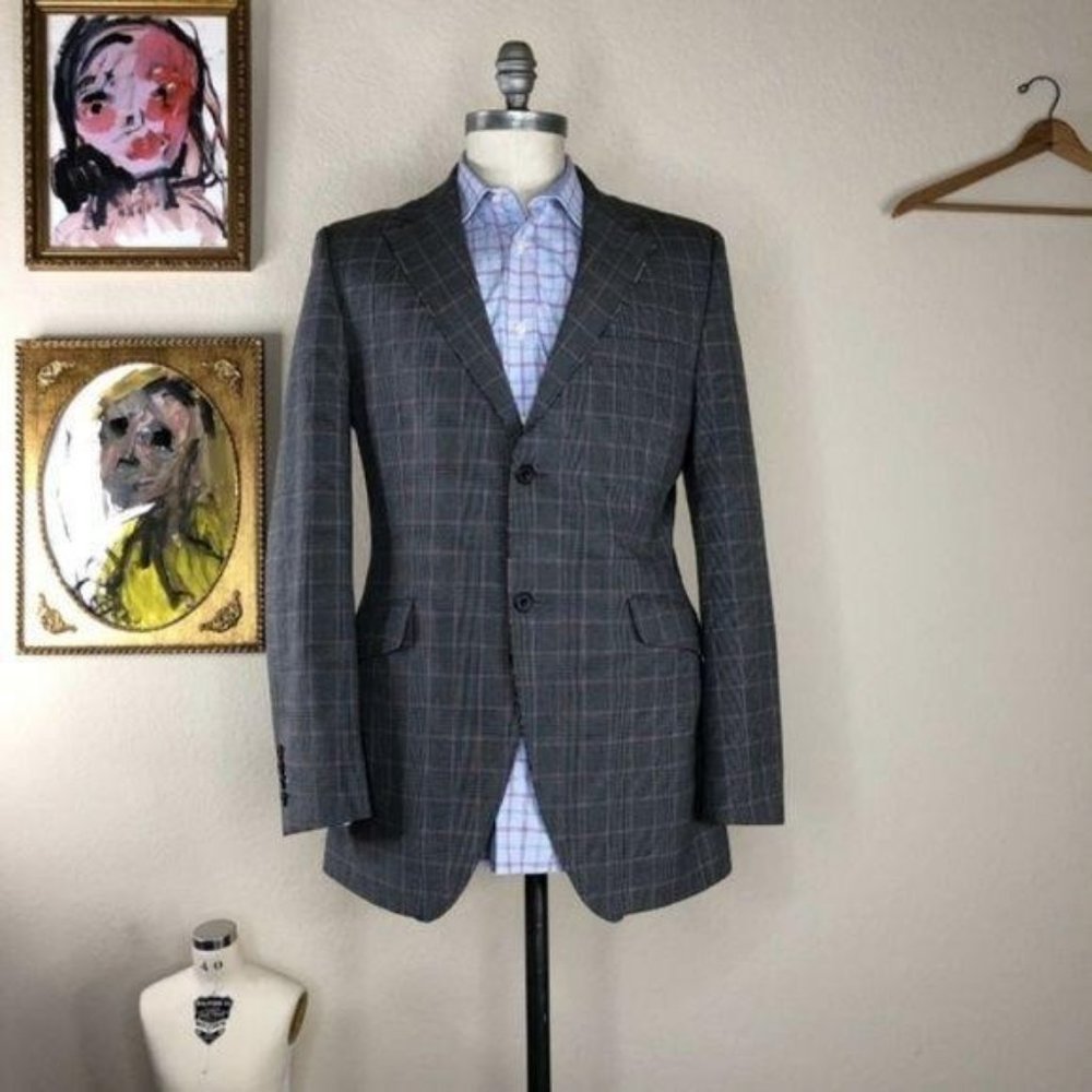 Ted Baker Button Down In Gridded Plaid - image 3